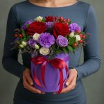 Цветы в коробке