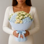 Гортензии голубые