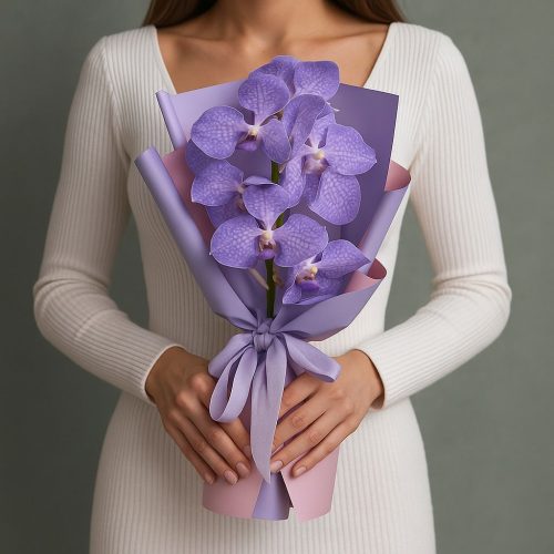 Букет Орхидеи «Сиреневая грация»